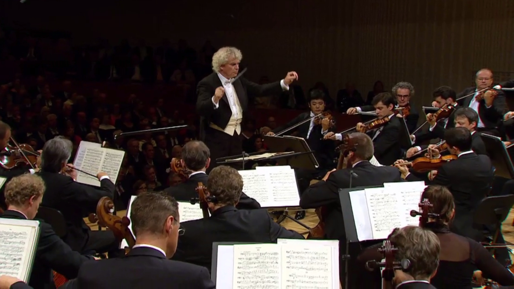 Sir Simon Rattle Conducts Ligeti, Wagner, Sibelius, Debussy And Ravel