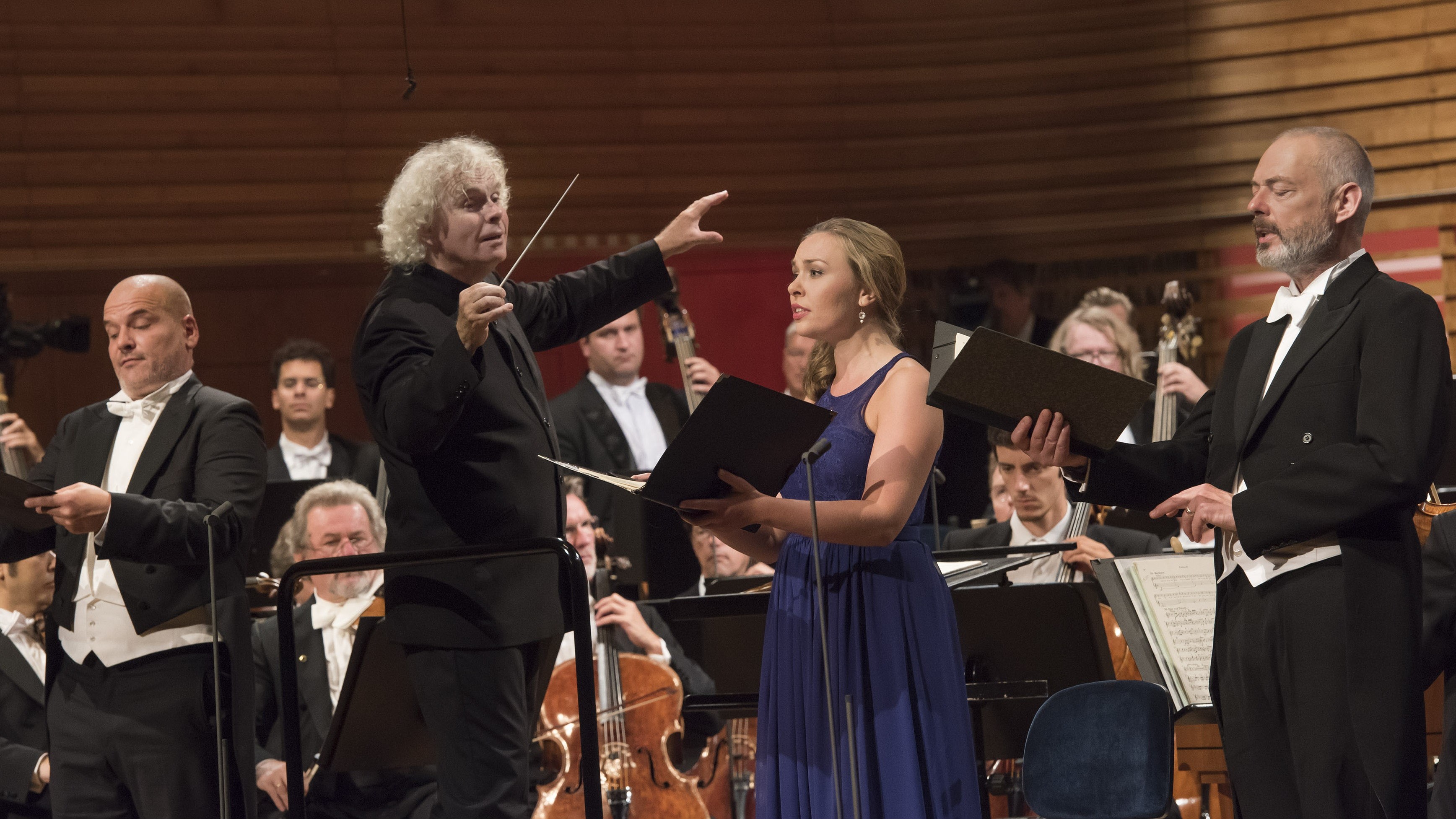 Sir Simon Rattle Conducts Haydn's The Creation — With Elsa Dreisig ...